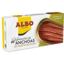 Anchoas En Aceite De Oliva ALBO 48g.