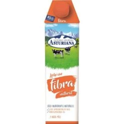 Leche Semidesnatada Con Fibra ASTURIANA 1l.