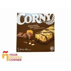 Barritas Cereales Y Chocolate Con Leche 6ud CORNY 150g.