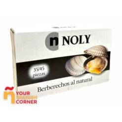 Berberechos Al Natural 35/45 NOLY 112g.