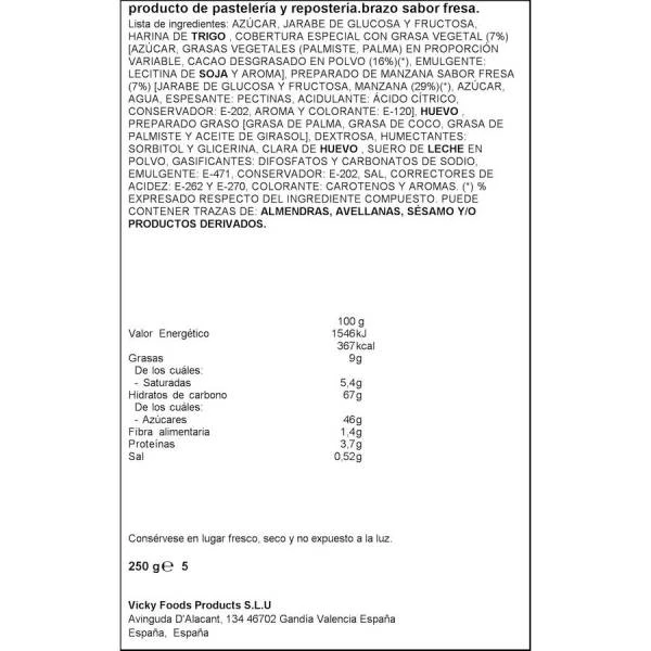 BRAZO SABOR FRESA "SPAR" - Imagen 2