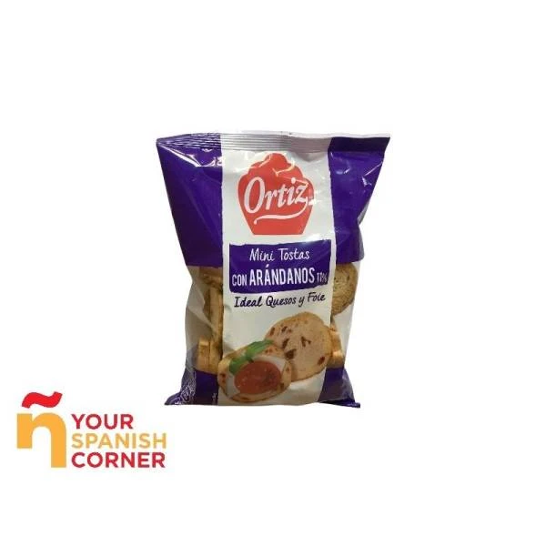 Minitostas Con Arándanos ORTIZ 90g. - Imagen 2