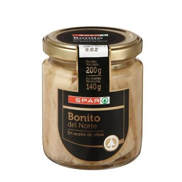 Bonito Del Norte En Aceite De Oliva Spar 200g.