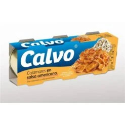 Calamares En Salsa Americana CALVO 3x80g.