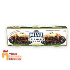 Calamares En Su Tinta MIAU 3x78g.