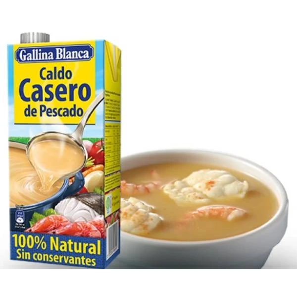 Caldo Casero De Pescado GALLINA BLANCA 1l. - Imagen 2