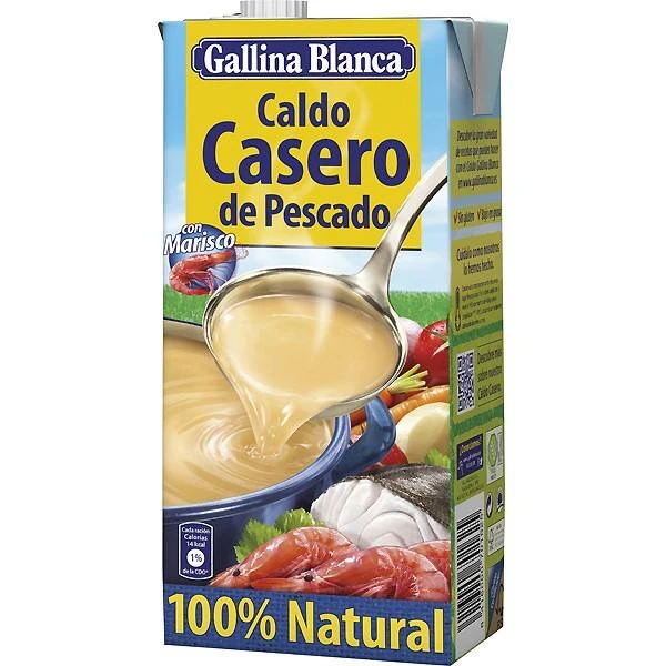 Caldo Casero De Pescado GALLINA BLANCA 1l.