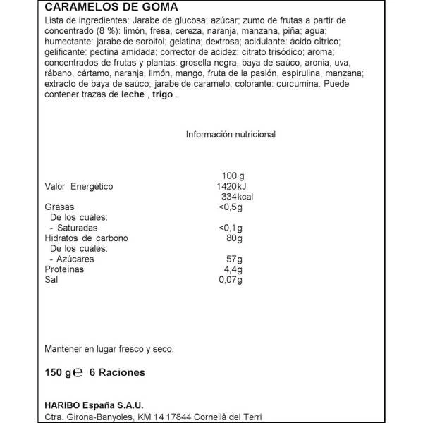 Favoritos Original HARIBO 150g. - Imagen 2