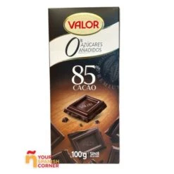 Chocolate Negro 85% Sin AzĂșcar Añadido VALOR 100g.