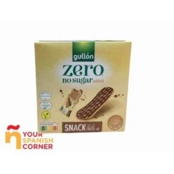 Galletas Snack Chocolate Negro ZERO GULLÓN 150g.