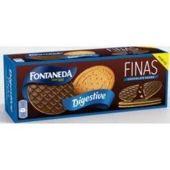 Galletas Digestive Finas Chocolate Negro FONTANEDA 170 G.