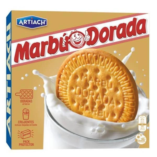 Galletas Marbú Dorada ARTIACH 600g.