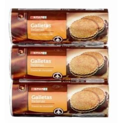 Galletas Rellenas De Chocolate SPAR 510 G Pack 3