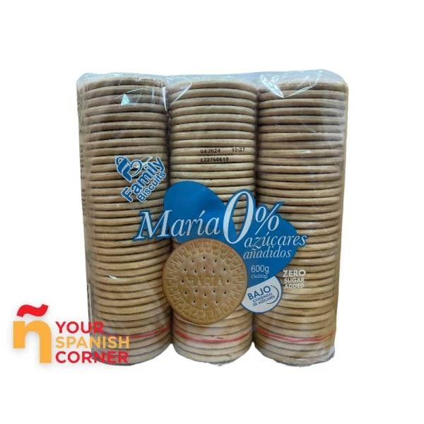 Galleta María 0% Azúcares Añadidos Family Biscuits 600 G.