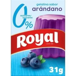Gelatina Arándano 0% Azúcares ROYAL 31g.