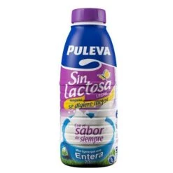 Leche Entera Sin Lactosa PULEVA 1l.