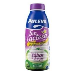 Leche Semidesnatada Sin Lactosa PULEVA 1l.