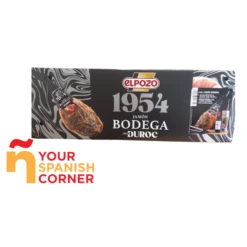 Lote Jamón Bodega Cruce Duroc EL POZO 6,5-7,5 Kg. Vino+ Cuchillo+chaira