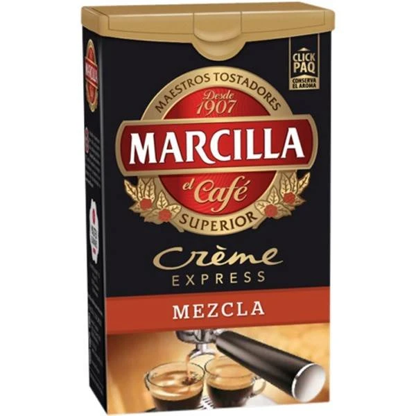Café Molido Mezcla Crème Express MARCILLA 250g.