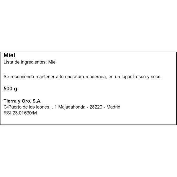 Miel De Nuestro Mediterráneo EL APICULTOR 375g. - Imagen 2