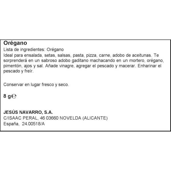 Orégano CARMENCITA 8g. - Imagen 3