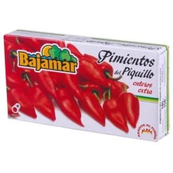 Pimientos Del Piquillo Enteros Extra BAJAMAR 185g.