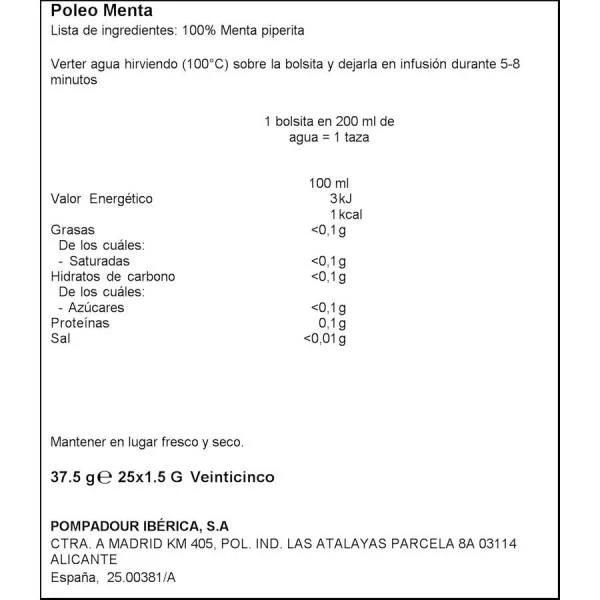 Poleo-Menta POMPADOUR - Imagen 3