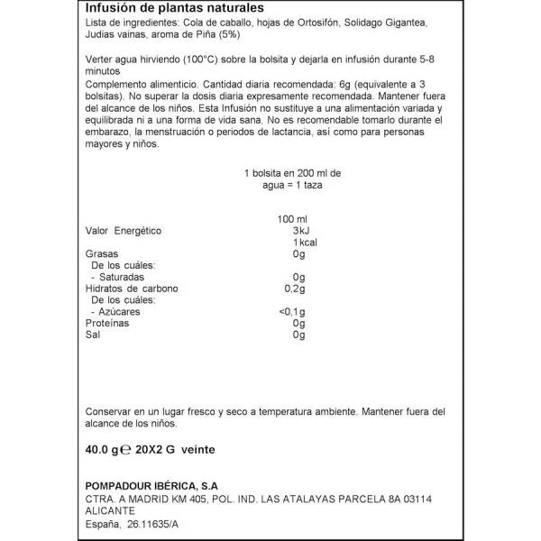 Cola De Caballo Plus 3 POMPADOUR - Imagen 2