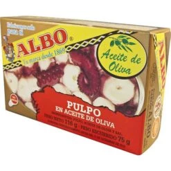 Pulpo En Aceite De Oliva ALBO 116g.