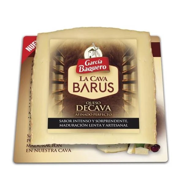 Queso Curado La Cava Barus GARCIA BAQUERO 250g.