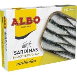 Sardinillas En Aceite De Oliva ALBO 150g.