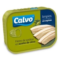 Filetes De Sardina En Aceite De Oliva CALVO 100g.