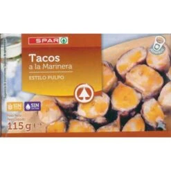 Tacos De Pota A La Marinera Spar 115g.