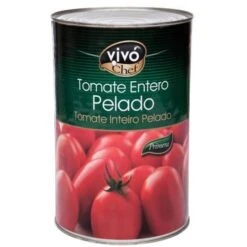 Tomate Entero Pelado VIVÓ CHEF 4kg.