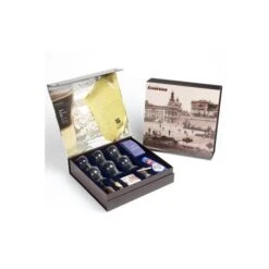 Estuche Decorado Café Asiático 6 Copas