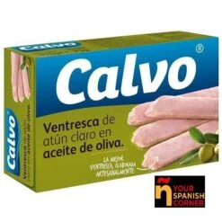 Ventresca De Atún Claro En Aceite De Oliva CALVO 115 G.