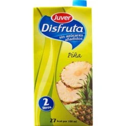 DISFRUTA Néctar De Piña Sin Azúcar Añadido JUVER 2l.